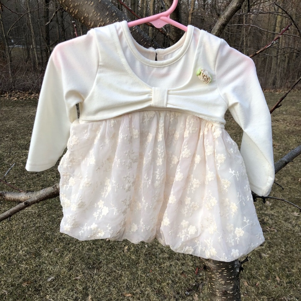Pretty puffy pink dress